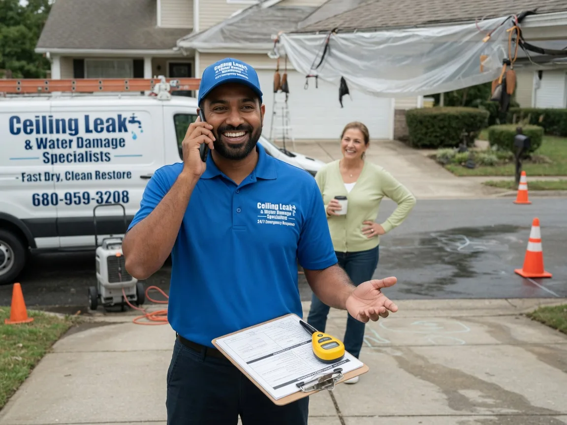 Ceiling Leak Cleanup North Salt Lake, UT FAQs